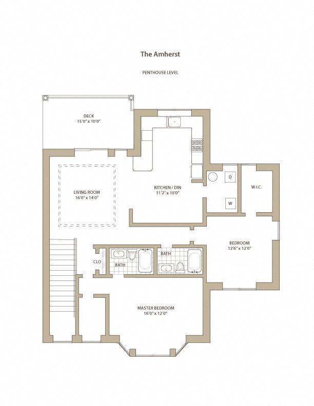 Amherst - upstairs